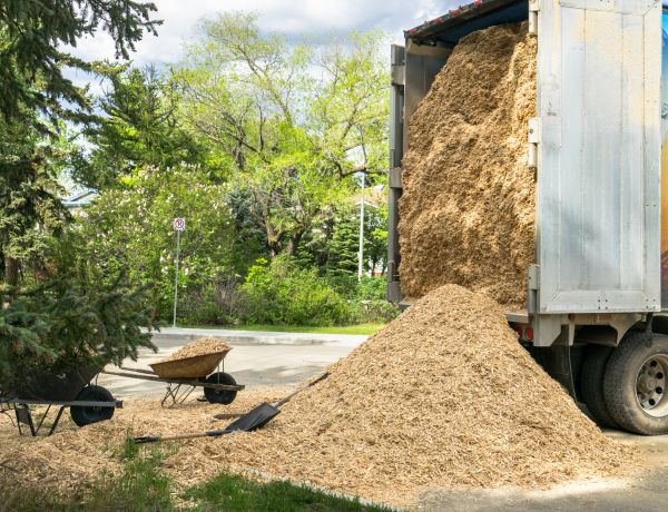 Wood Chips Delivery in Sun Prairie