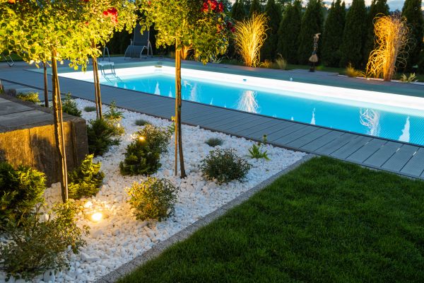 Pool Landscaping Service in Sun Prairie