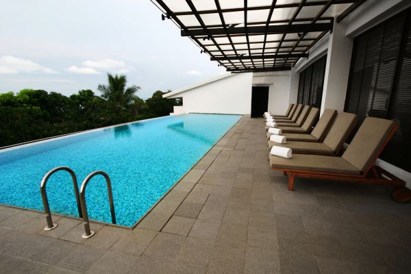 Pool Patio Landscaping in Sun Prairie