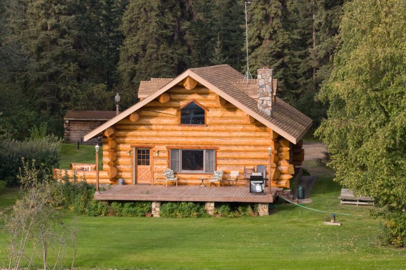 Log Home Landscaping